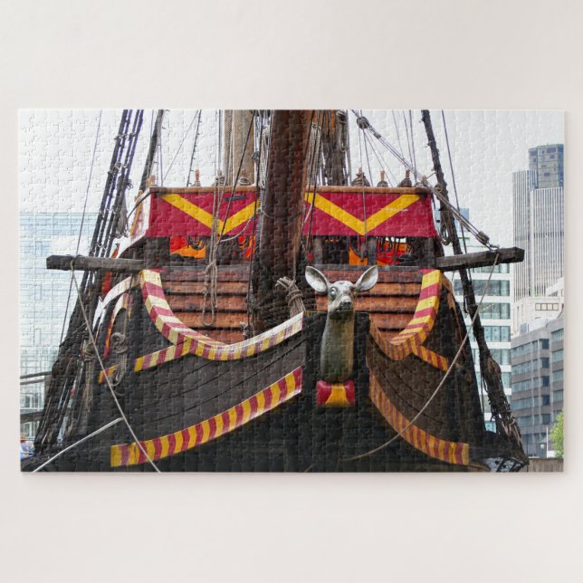 Golden Hind Schiff Replik, London, England (Horizontal)