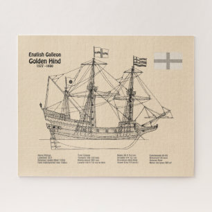 Golden Hind - Schiffskollektorpläne SD