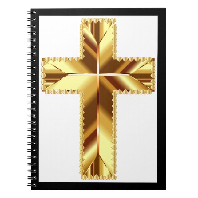 GOLDEN HOLY CROSS NOTIZBLOCK (Vorderseite)