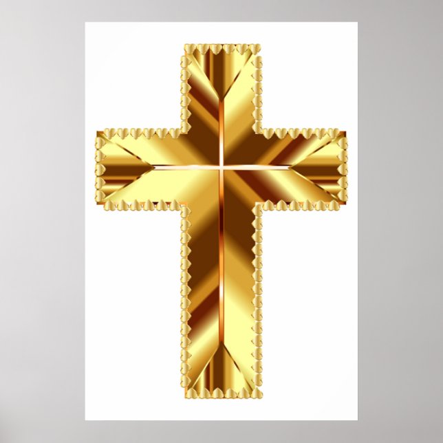 GOLDEN HOLY CROSS POSTER (Vorne)