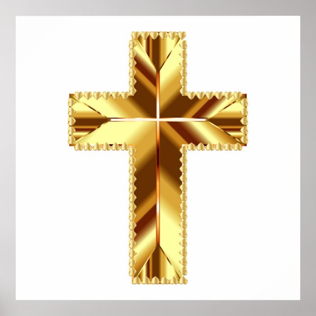 GOLDEN HOLY CROSS POSTER (Vorne)