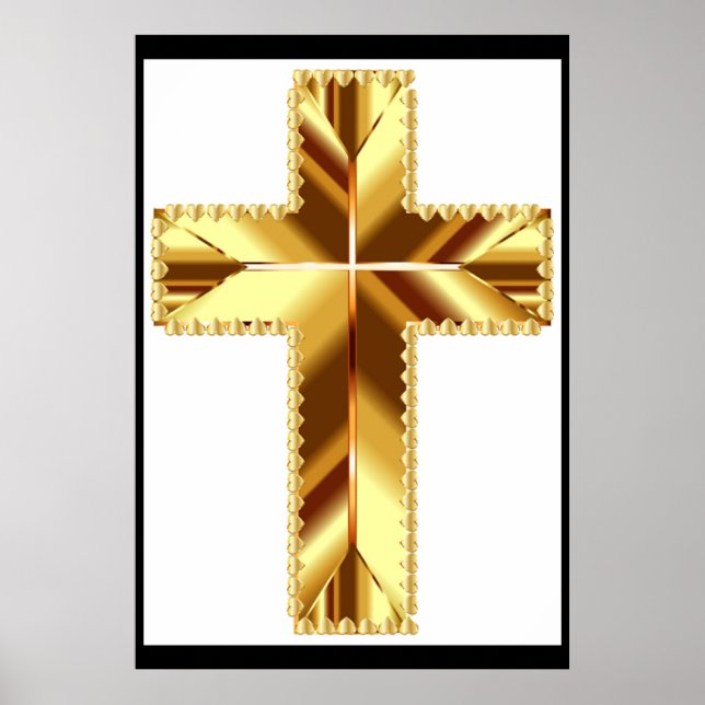 GOLDEN HOLY CROSS POSTER (Vorne)