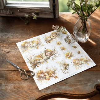 Golden Honey Fairy World - 2a The sleeping fairies Aufkleber