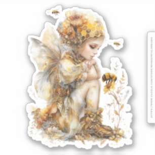 Golden Honey Fairy World – 2b Das Erwachen Aufkleber