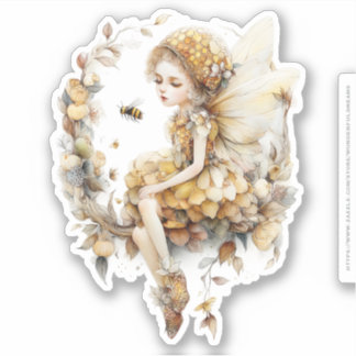 Golden Honey Fairy World – 2b Das Erwachen Aufkleber