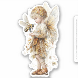 Golden Honey Fairy World – 2b Das Erwachen Aufkleber