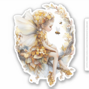 Golden Honey Fairy World – 3a Das Erwachen Aufkleber