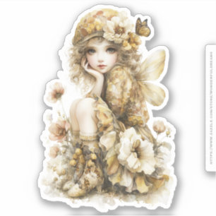 Golden Honey Fairy World – 3a Das Erwachen Aufkleber