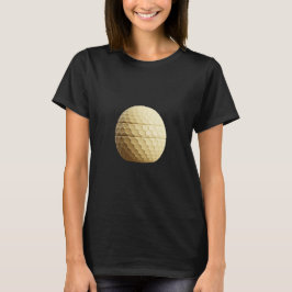 Golden Honeycomb Ei Design T-Shirt