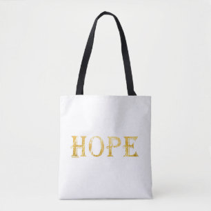 Golden Hope Text Toe Bag Tasche