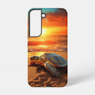 Golden Horizon Sea Turtle Samsung Galaxy Hülle