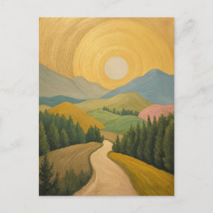Golden Horizon Trail Postkarte