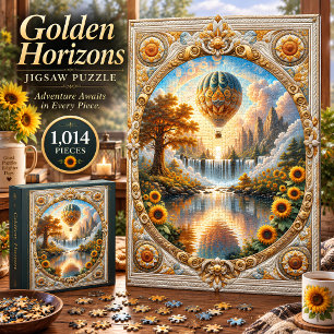 Golden Horizons Heißluftballon 1.014-Teile-Puzzle