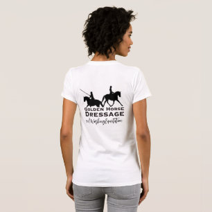 Golden Horse Dressur & Working Equitation T-Shirt