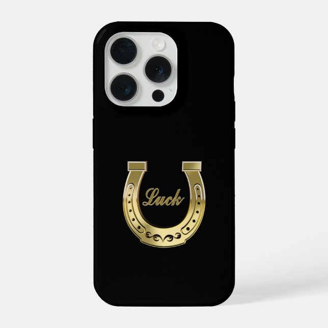 Golden horseshoe iPhone 15 pro hülle (Rückseite)