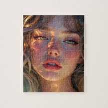 Golden Hour Dream - Radiant Angelo Portrait