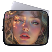 Golden Hour Dream - Radiant Angelo Portrait