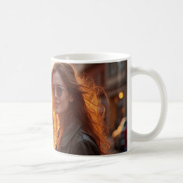 Golden Hour Elegante Kaffeetasse
