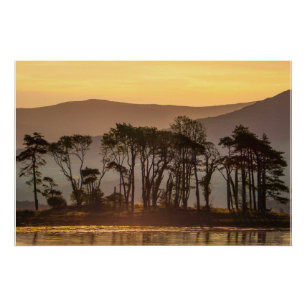 Golden Hour Reflexionen Kenmare Bay Irland Druck