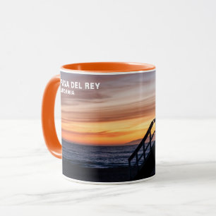 Golden Hour Sunset - Marina Del Rey, CA Tasse