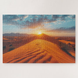 Golden Hour Wüste Landschaft