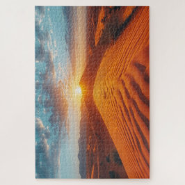 Golden Hour Wüste Landschaft
