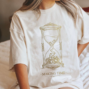 Golden Hourglass Bücher - Zeit schaffen Tri-Blend Shirt