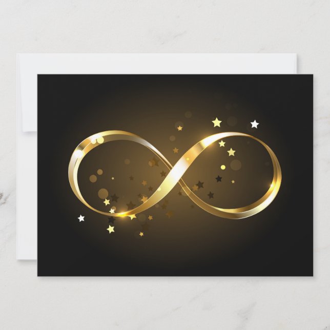 Golden Infinity Symbol Ankündigung (Vorderseite)