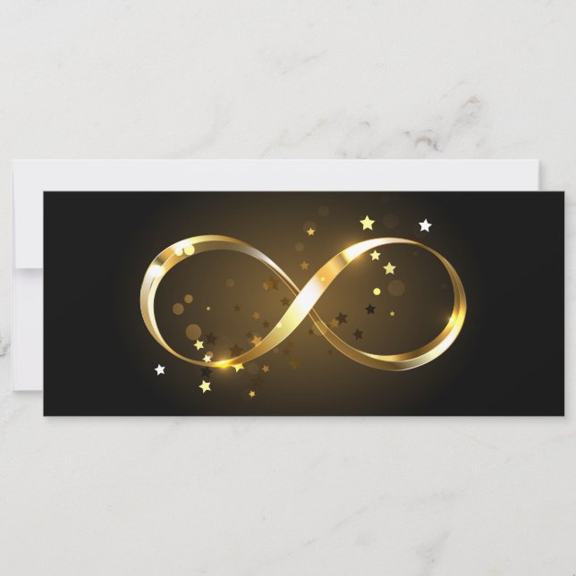 Golden Infinity Symbol Ankündigung (Vorderseite)