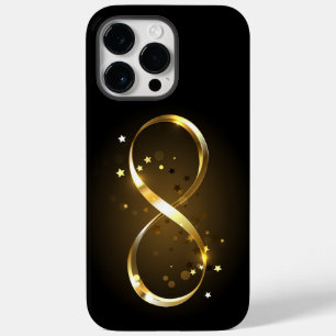 Golden Infinity Symbol Case-Mate iPhone 14 Pro Max Hülle