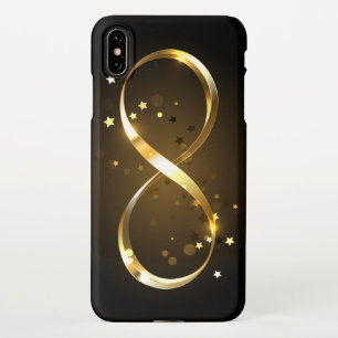 Golden Infinity Symbol iPhone Hülle
