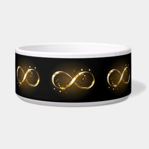 Golden Infinity Symbol Napf