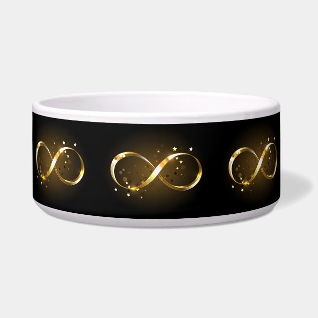 Golden Infinity Symbol Napf (Vorderseite)