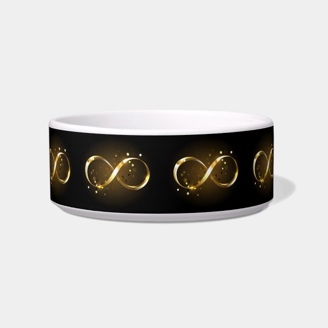 Golden Infinity Symbol Napf (Vorderseite)
