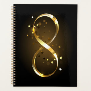 Golden Infinity Symbol Planer