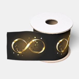 Golden Infinity Symbol Ripsband