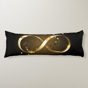 Golden Infinity Symbol Seitenschläferkissen