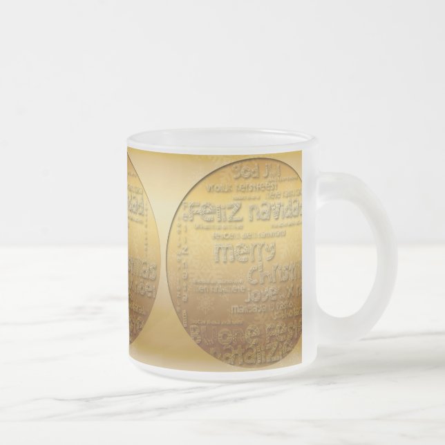 Golden International Christmas Froid G Mug (Droit)