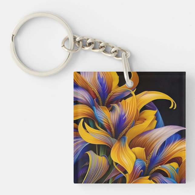 Golden Iris Hosta X AI ART (Devant)