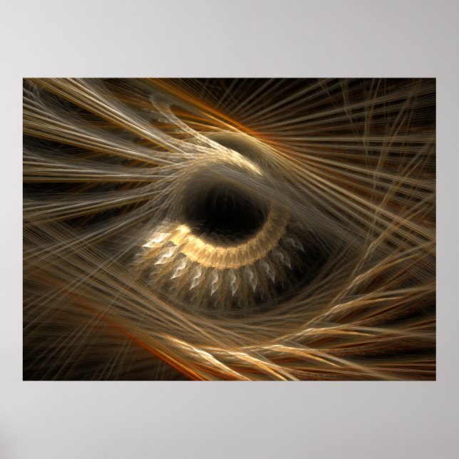 "Golden Iris" Poster (Vorne)