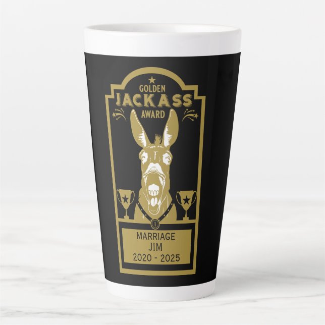 Golden Jackass Award Milchtasse (Vorderseite)