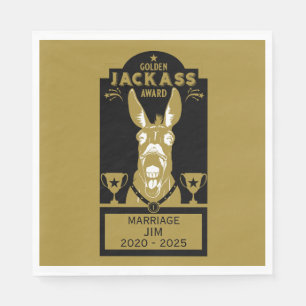 Golden Jackass Award Serviette