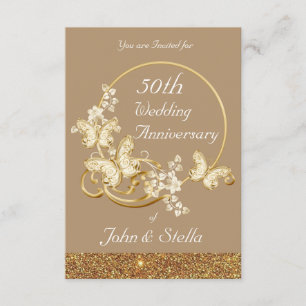 Golden Jubilee Einladung