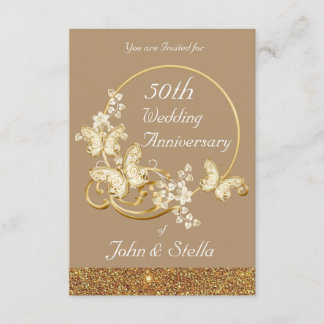 Golden Jubilee Einladung