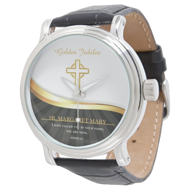 Golden Jubilee of Religious Life, 50 Jahre Armbanduhr (Schrägansicht)