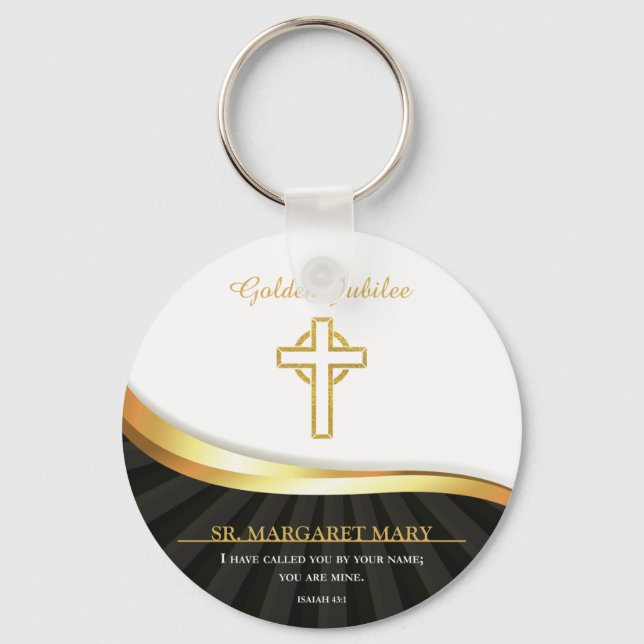 Golden Jubilee of Religious Life, 50 Jahre Schlüsselanhänger (Vorderseite)