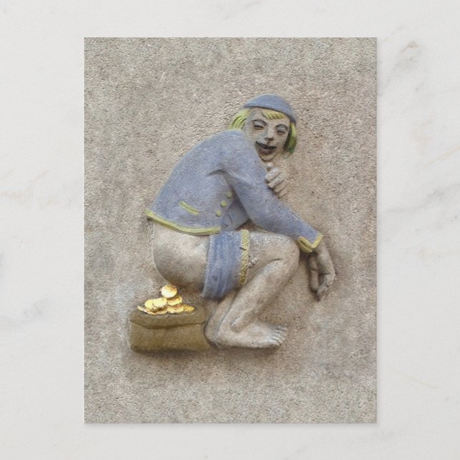 Golden Kack ~ Postkarte / Einladung (Vorderseite)