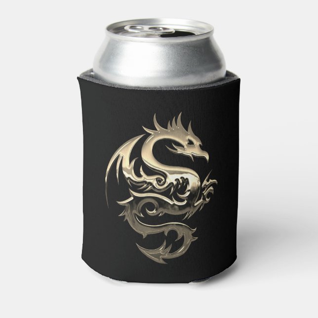 Golden King Dragon Dosenkühler (Kanne Rückseite)