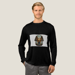Golden King Tut Maske – Altes Ägypten Herren T-Sh Tri-Blend Shirt