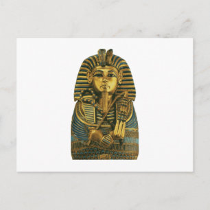 Golden King Tut Postkarte